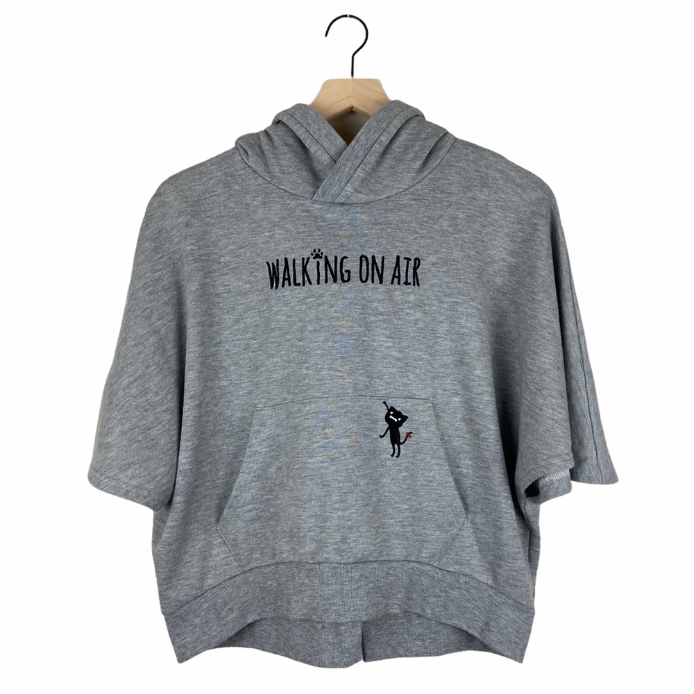 RYDIA Bonjour Sweatshirt Size M Gray